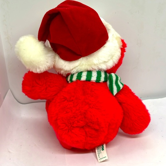 Vintage Tyco Preschool Toys Christmas Elmo Stuffed Sesame Street Elmo Toy - Picture 3 of 5